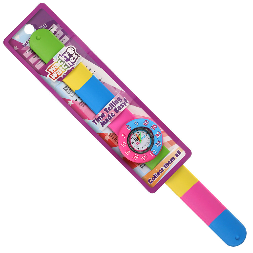 A Time Telling Multicoloured Watch