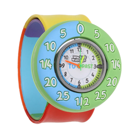 Time Telling Rainbow Wacky Watch