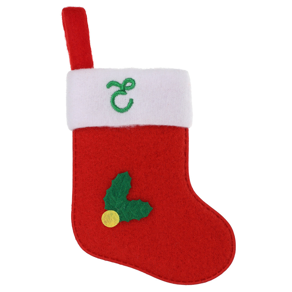 XS035 - Personalised Stocking Christmas Tree Decoration - E