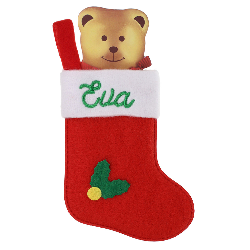 XS050 - Personalised Stocking Christmas Tree Decoration - Eva