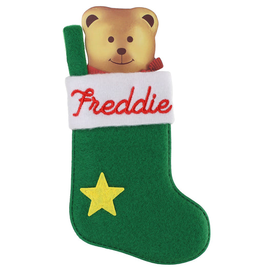 XS057 - Personalised Stocking Christmas Tree Decoration - Freddie