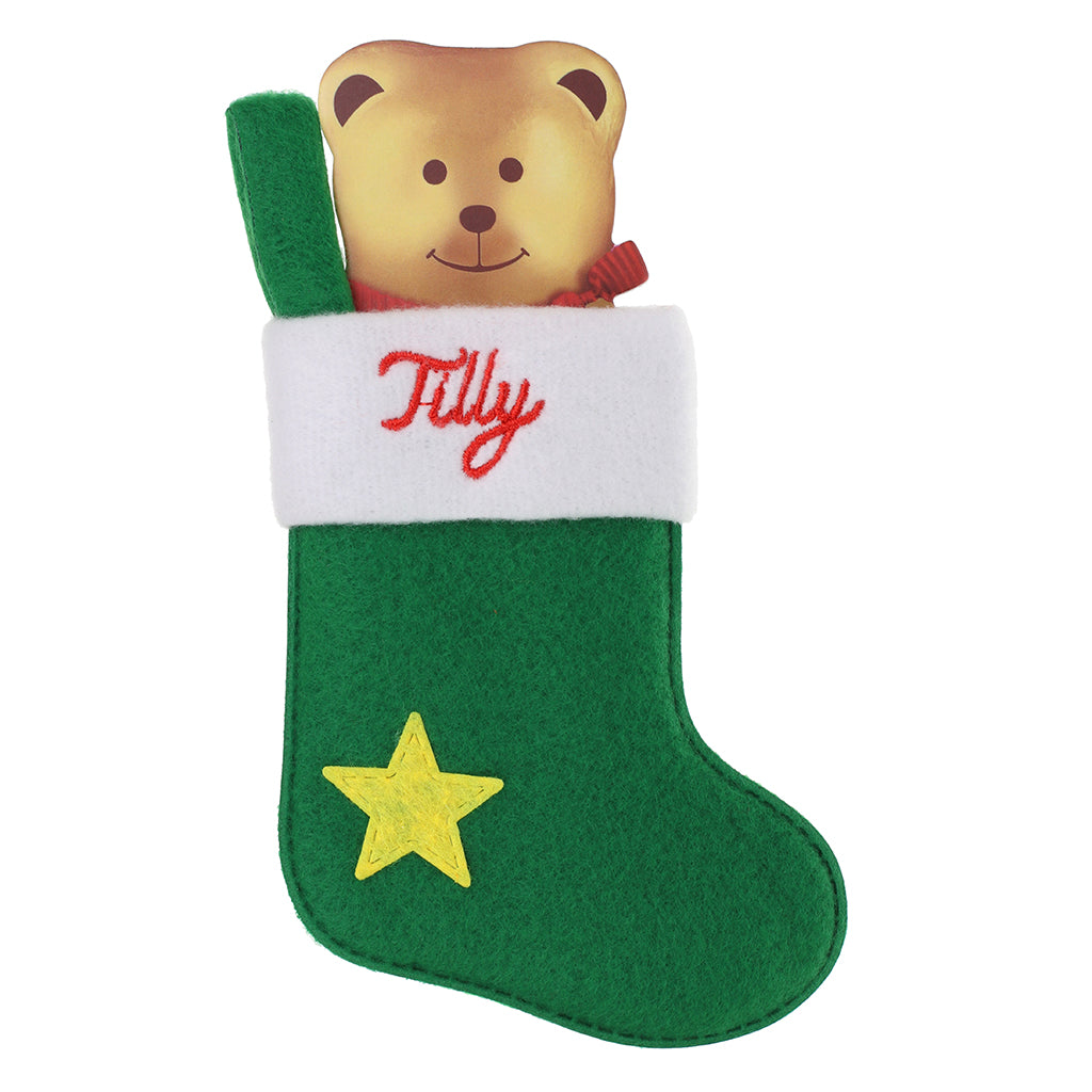 XS136 - Personalised Stocking Christmas Tree Decoration - Tilly