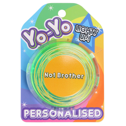 YO004 - Personalised Yoyo - No 1 Brother