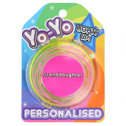 YO007 - Personalised Yoyo - Granddaughter