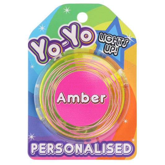 YO023 - Personalised Yoyo - Amber