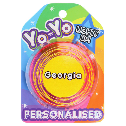 YO072 - Personalised Yoyo - Georgia