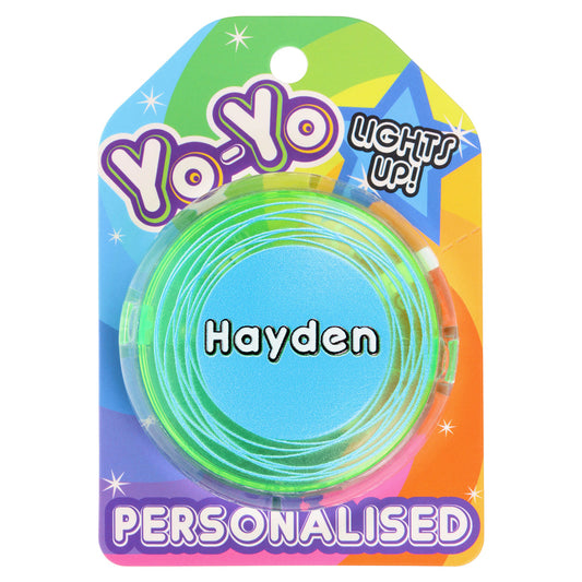YO083 - Personalised Yoyo - Hayden