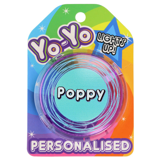 YO158 - Personalised Yoyo - Poppy