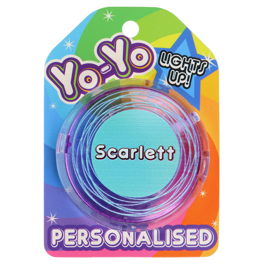 YO171 - Personalised Yoyo - Scarlett