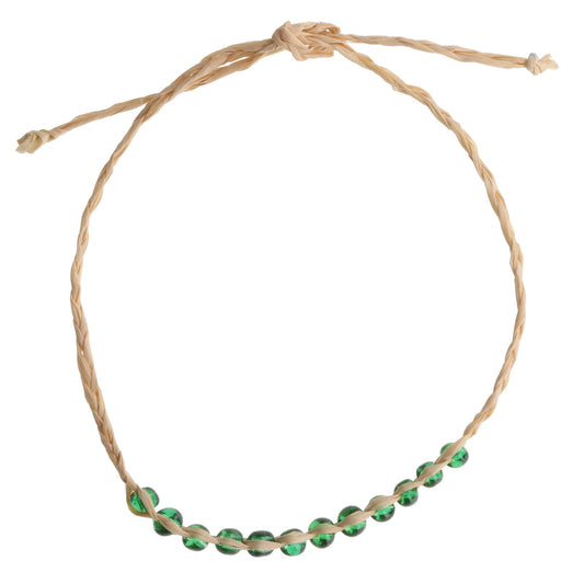 Destiny Bracelet - Green Bead