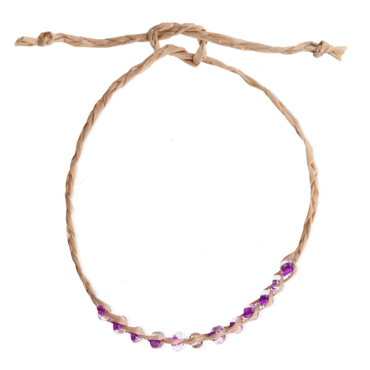 DBBPURPLE - Destiny Bracelet - Purple Bead