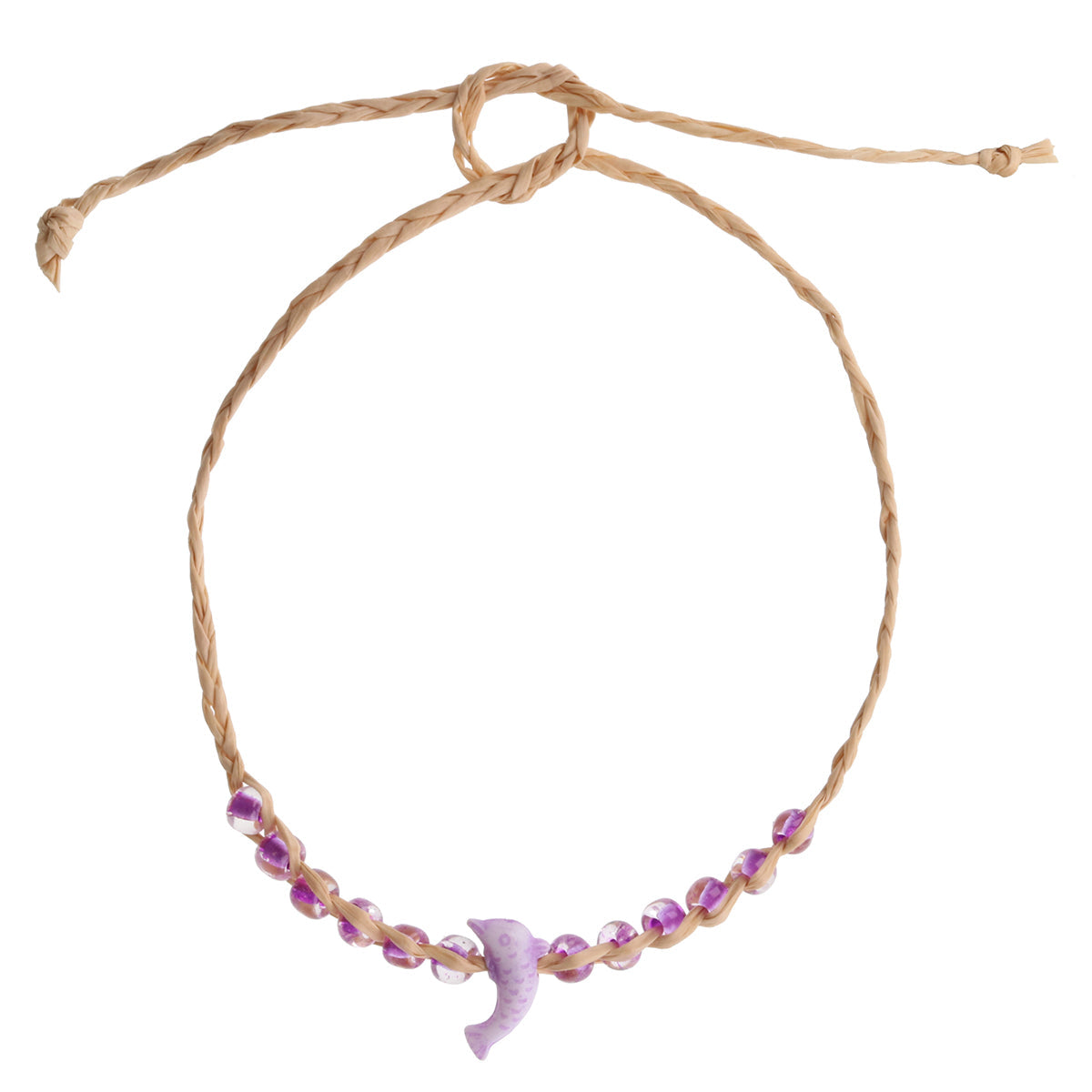 DBDPURPLE - Destiny Bracelet - Purple Dolphin